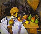 Still Life with a Skull by Paul Cezanne